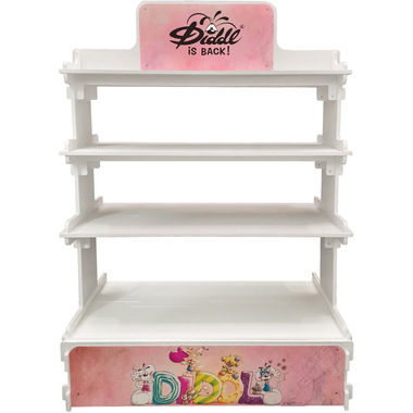 DIDDL Display Holzregal 115x75cm 23347 leer