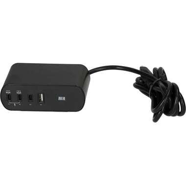 Max Hauri Multipresa Desktop Charger PD65W Nero