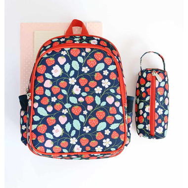 ALLC Sac à dos Fraises BPSTBU66 27x32x19cm