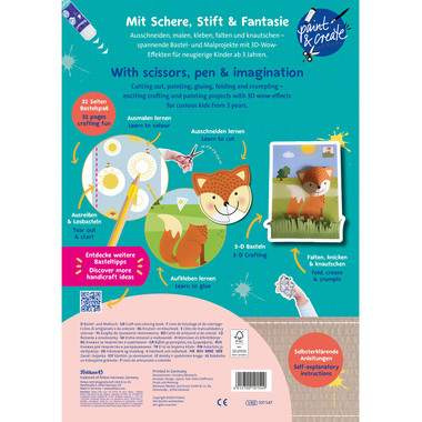 PELIKAN Verbastelbuch Tierreich 101547 A4 140g/m2