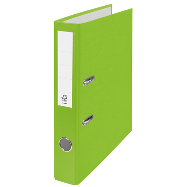 ESSELTE Ordner Swiss Edition 5cm 628647 lime grün A4