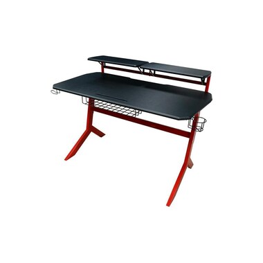 LC-Power Gaming Tisch LC-GD-1R Schwarz/Rot