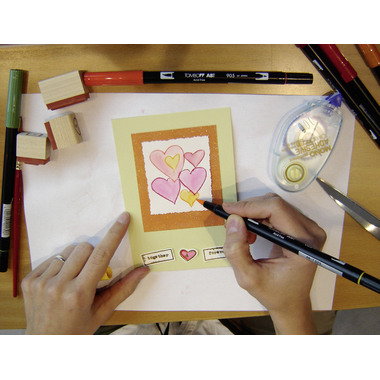 TOMBOW Dual Brush Pen ABT 025 light orange