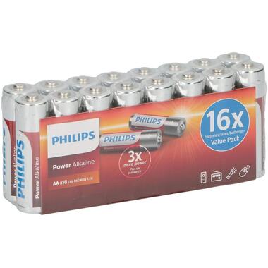 Philips Pile Power Alkaline AA , 16 Pièce/s
