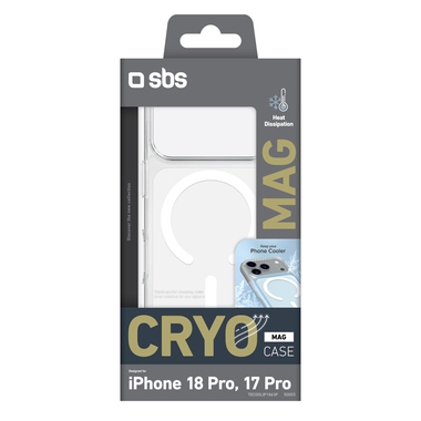 Coque Cryo Mag Case pour iPhone 18 Pro/17 Pro compatible MagSafe | SBS