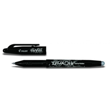 PILOT Roller FriXion Ball 0.7mm BL - FR7 - B nero, rechargeable, corrig.