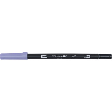 TOMBOW Dual Brush Pen ABT 603 periwinkle