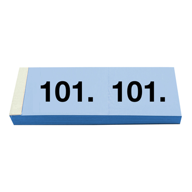 SIMPLEX Garderobenblock 101-200 13082 blau 100 Blatt