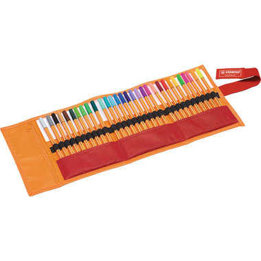 STABILO Fineliner Point 88 0.4mm 8830-2 25+5 Neon Rollerset