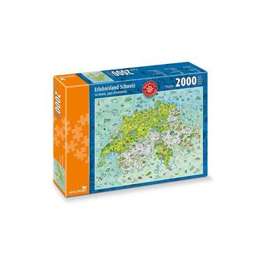 Carta.Media Puzzle Adventure Land Switzerland 2000 pieces