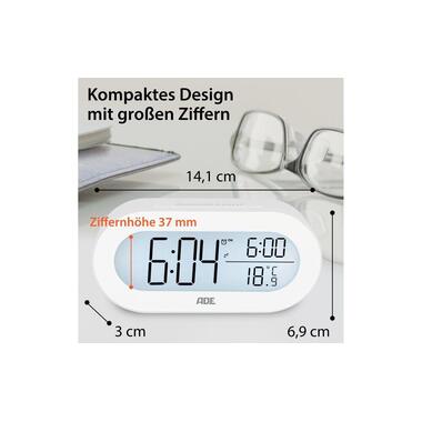 Sveglia digitale bianca
