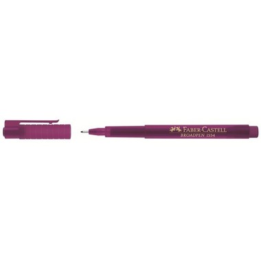FABER-CASTELL Penna Broadpen 1554 0.8mm 155437 magenta