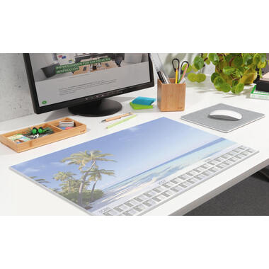 SIGEL Sous-Mains Beach 2026-28 H6470 D/E/F/NL 30 feuilles 59.5x41cm