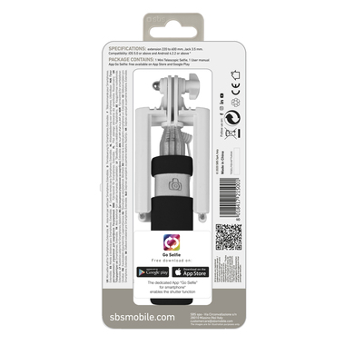 Selfie Stick mit Universal-Klinkenkabel 3,5 mm