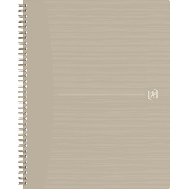 OXFORD Origins Carnet spirale 400150004 A4+, ligné 70 flls, beige