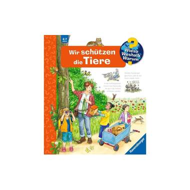 Ravensburger Livres pratiques pour enfants WWW: Wir schützen die Tiere