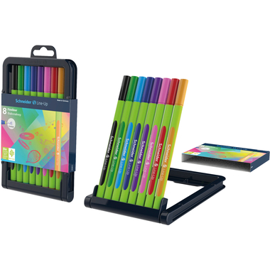 SCHNEIDER Fineliner Line-Up 0.4mm 191098 Etui à 8 Stk.