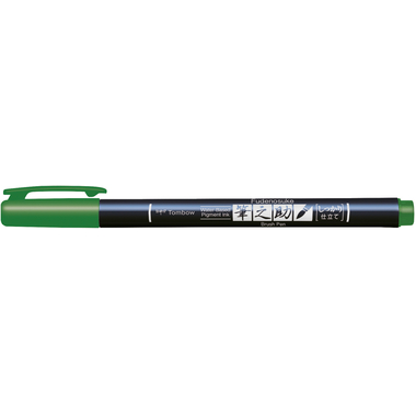TOMBOW Kalligraphie Stift Hard WS-BH07 Fudenosuke, grün