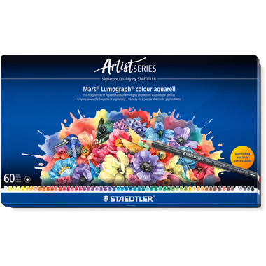STAEDTLER Crayons de couleur ArtistLine 104M60 assorti 60 pièces