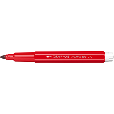 CARAN D'ACHE Penna fibra Fancolor Maxi 195.070 scarlattina