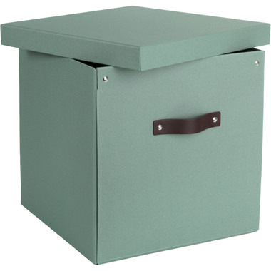 BIGSO BOX OF SWEDEN Aufbewahrungsbox Logan 9901C1649L01 mintgrün 31.5x31x31.5cm