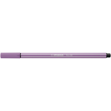STABILO Stylo Fibre Pen 68 1.1mm 68/62 grey purple