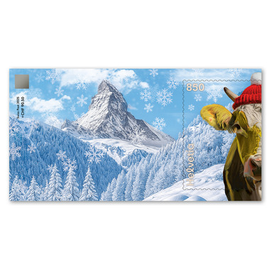 Crypto Stamp CHLI 2.0 CHF 8.50+90.50, Yellow Miniature sheet «Crypto Stamp CHLI 2.0», self-adhesive, mint