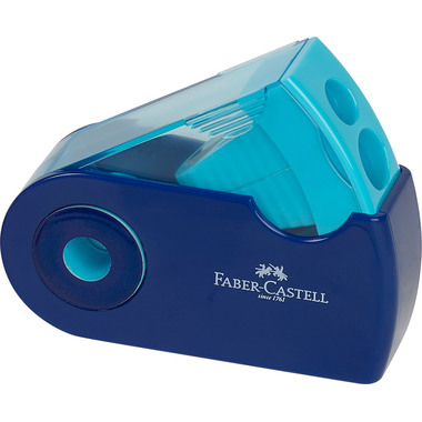FABER-CASTELL Doppelspitzer 182704 Sleeve Trend ass. div. Farben