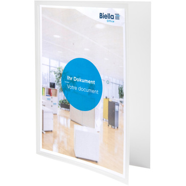 BIELLA Dossier raccog. Pro-File #2 A4 16440203U trasp.,PP, tasca 80 fg.