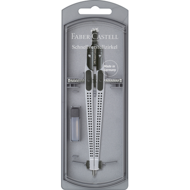 FABER-CASTELL Compas à pointes -390mm 174472 GRIP 2001