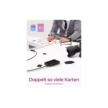 ICY BOX Card Reader Extern IB-CR504-C31