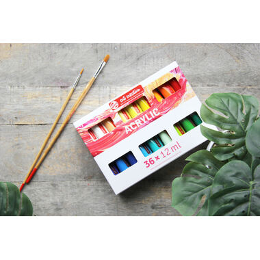 TALENS Acrylfarbe 36x 12ml 9021836M Starterset