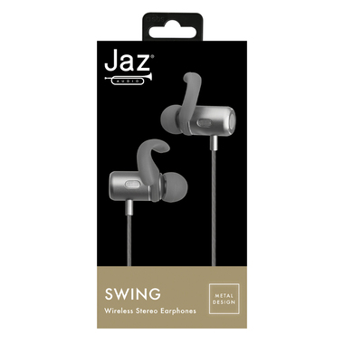 Metallic wireless stereo earphones | JAZ