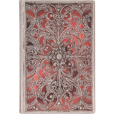 PAPERBLANKS Notizbuch Mini FB9405-0 Granat, liniert 176 Seiten