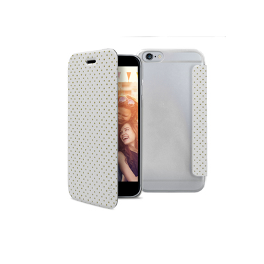 Coque format portrait style livre pour iPhone 6/6S
