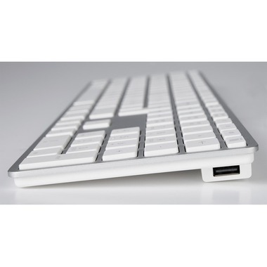 LMP Tastatur USB Grosse Beschriftung WinOS Silber