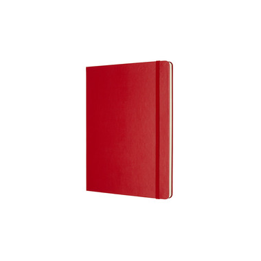 MOLESKINE Notizbuch XL 855105 Blanko,Hardcover,Scharlach