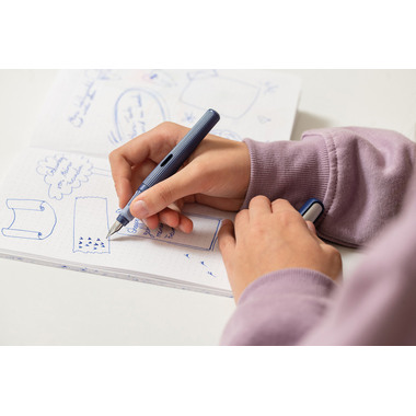 PELIKAN Füllhalter Structure L 824514 grau, Linkshänder