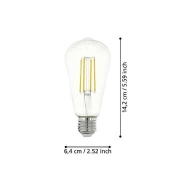 EGLO lights lamp 7 W E27 warm white