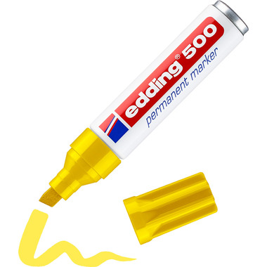 EDDING Permanent Marker 500 2-7mm 500-5 gelb