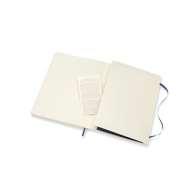 MOLESKINE Notizbuch XL 854771 Liniert,Soft Cover,Saphir