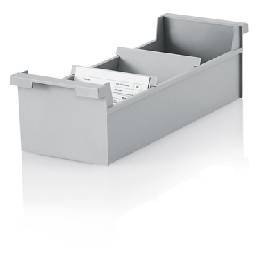 STYRO Karteikasten quer A7 30-732.85 grau