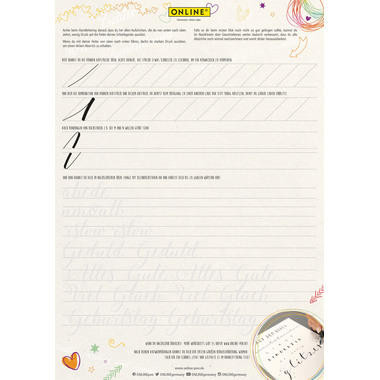 ONLINE Handlettering Set 1.4mm 12483 Spring Vibes blu