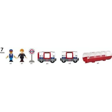 BRIO BRIO World London Underground Trains