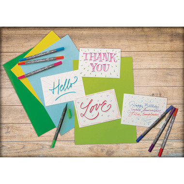 ONLINE Callibrush Pen Double Tip 2mm 19045 ass. 11er Etui