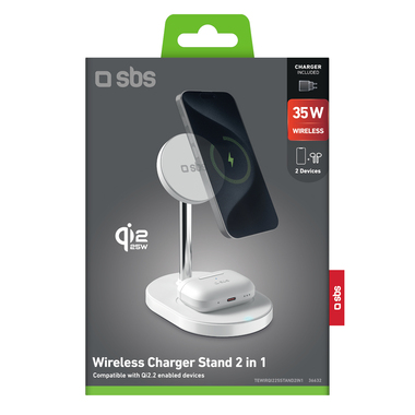 Qi2.2 35W Wireless-Ladestation-Kit | SBS