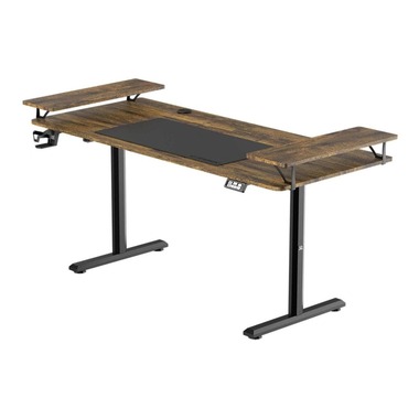 Ultradesk Gaming Tisch Higlander XXL Braun