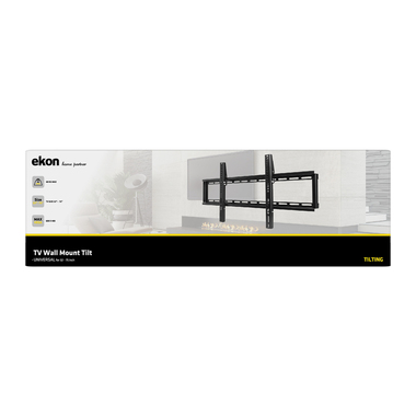 Support mural inclinable pour TV 75 pouces | Ekon
