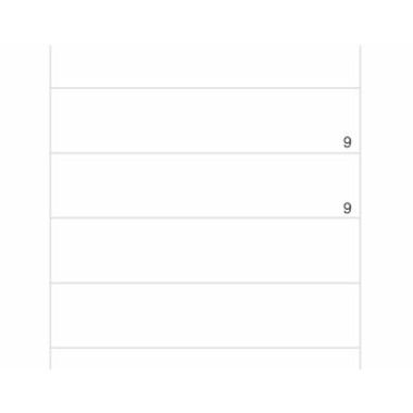INGOLD-BIWA Cahier 17,5x22cm 2.022091 blanc 90g 9mm lign. RL