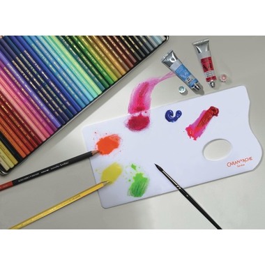 CARAN D'ACHE Farbstifte Supracolor 3,8mm 3888.420 ass. in Metallsch. 120 Stück
